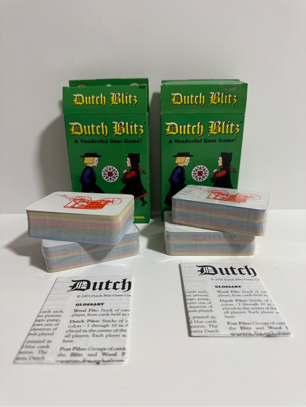 Dutch Blitz Card Game - 2 sets
